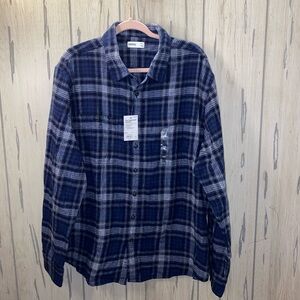 NEW (2 Tops) Sonoma Men’s XXL The Super Soft Flannels